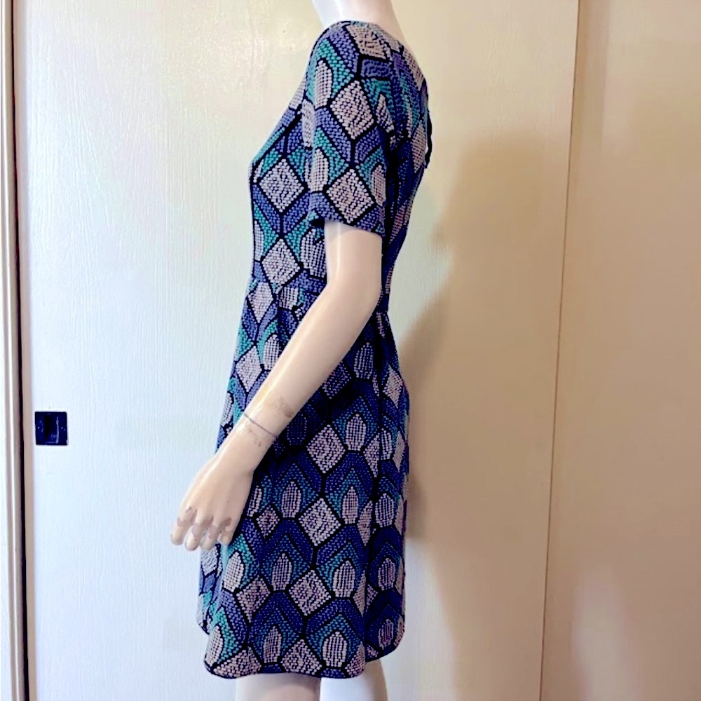Anthropologie HD In Paris Hollyhock Fit and Flare Dress with Pockets, Size M - Picture 7 of 16